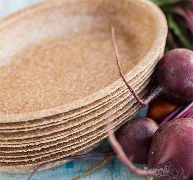 Wheat Bran Plates | Ecoware